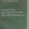 Nistor Teodosiu – Poveste la Institutul de Matematică