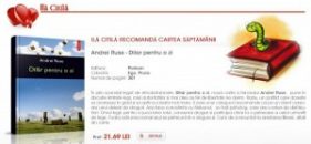 Ilă Citilă recomandă de acum cartea săptămânii în Diverta