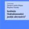 Neamţu Bogdana, Dragos Dacian Cosmin – Instituţia Ombudsmanului: justiţie alternativă?