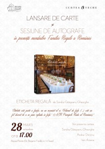 Afis lansare Eticheta Regala