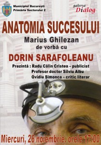 Afis Doctor Dorin Sarafoleanu 26 noiembrie 2014