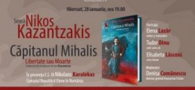 Seară Nikos Kazantzakis la Humanitas Cişmigiu