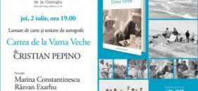 Cristian Pepino și Cartea de la Vama Veche, la Humanitas Cișmigiu
